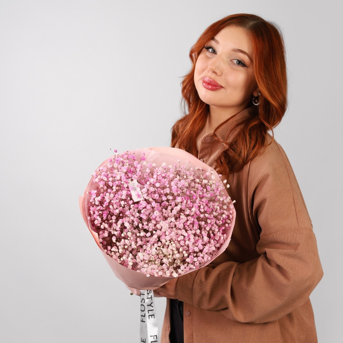 buket rozovoj gipsofily 5